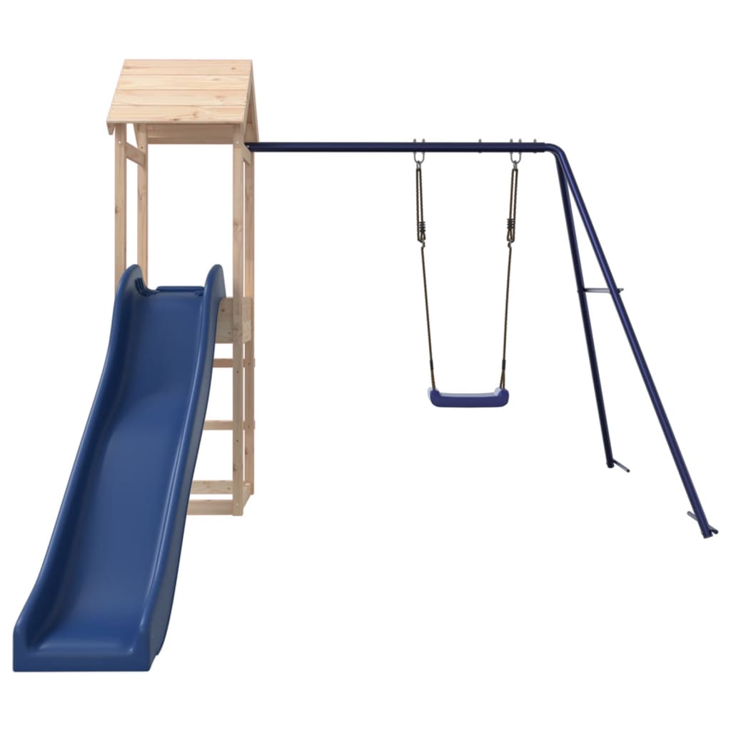 Outdoor Playset Solid Wood Pine