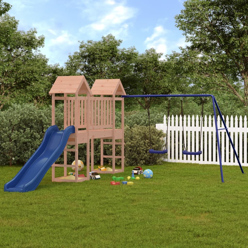 Outdoor Playset Solid Wood Douglas