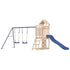 Outdoor Playset Solid Wood Pine