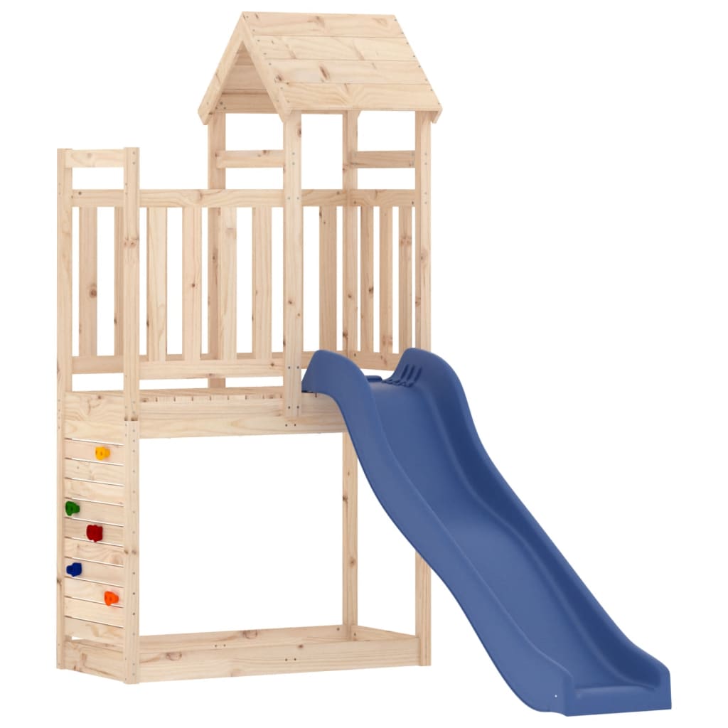 Outdoor Playset Solid Wood Pine