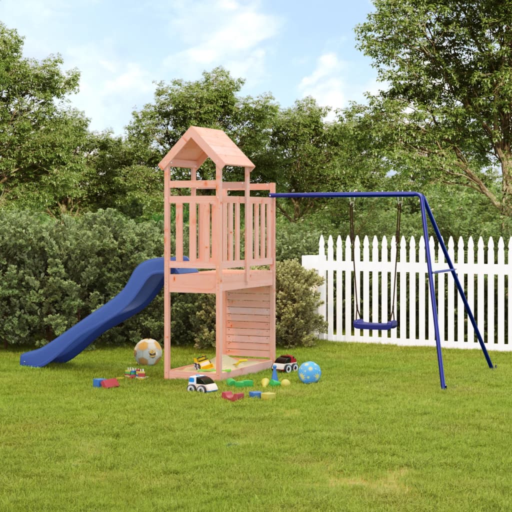 Outdoor Playset Solid Wood Douglas