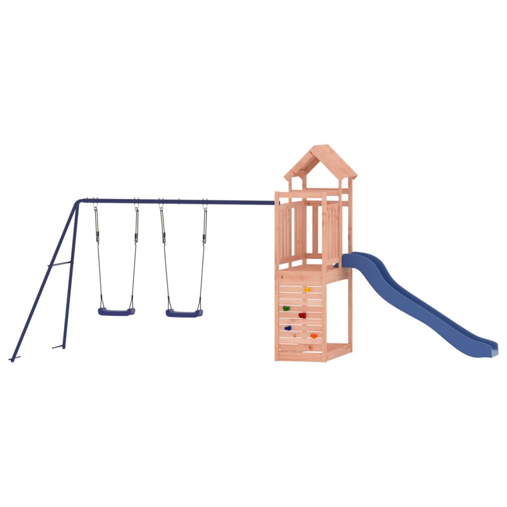 Outdoor Playset Solid Wood Douglas