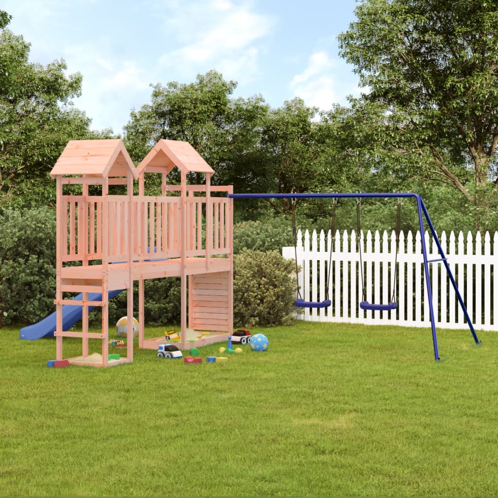 Outdoor Playset Solid Wood Douglas