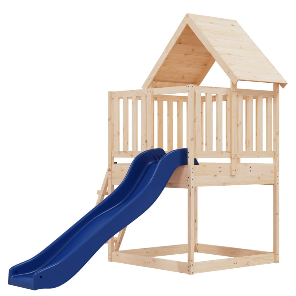 Outdoor Playset Solid Wood Pine