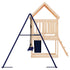 Outdoor Playset Solid Wood Pine