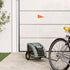 Pet Bike Trailer Grey Oxford Fabric and Iron