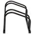 Bike Rack for 2 Bikes Black Steel