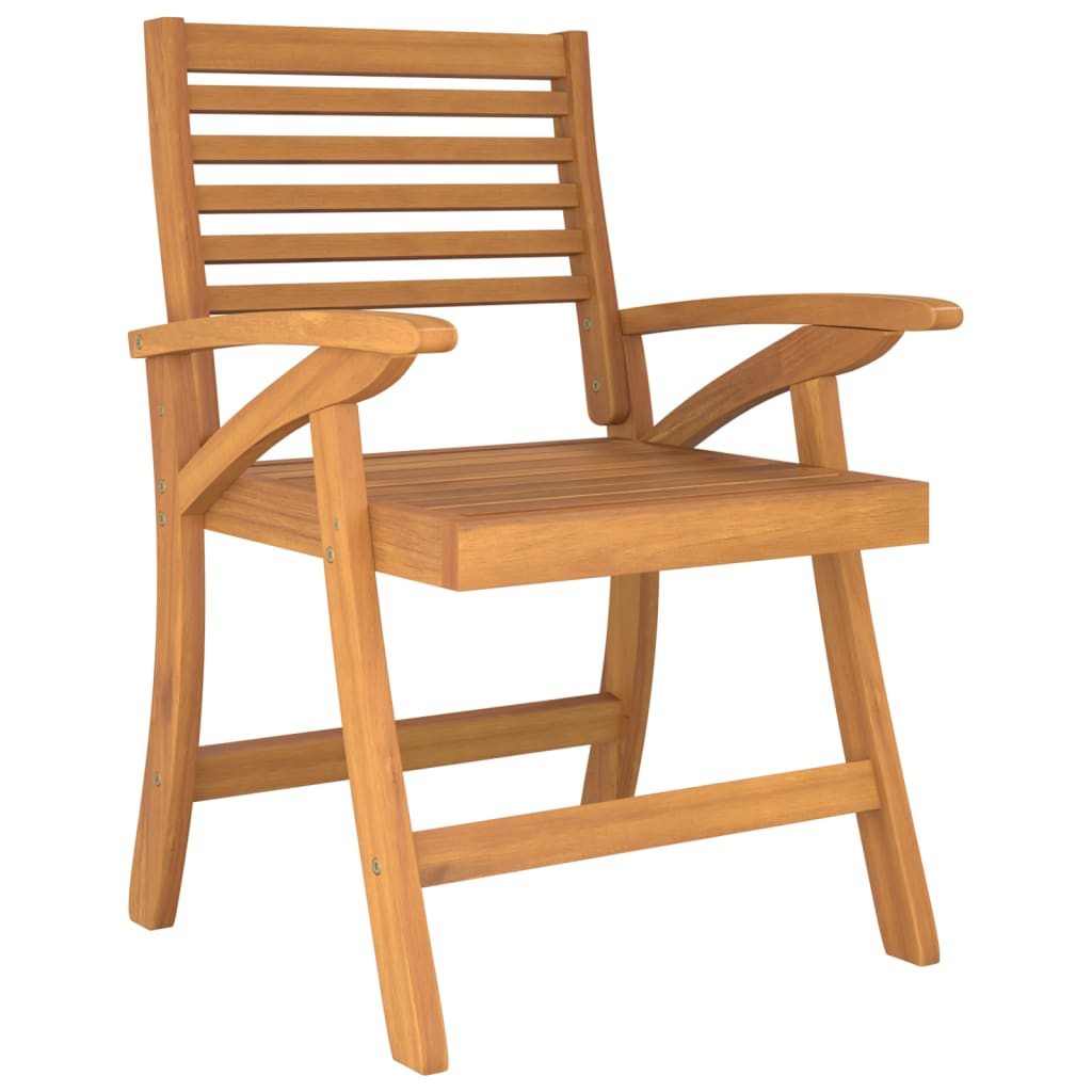 Garden Chairs 4 pcs 58x58x87 cm Solid Wood Acacia