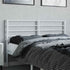 Metal Headboard White 137 cm Double