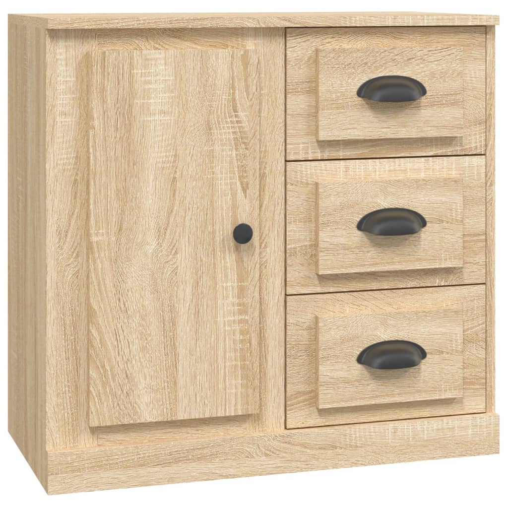 Sideboard Sonoma Oak 70x35.5x67.5 cm Engineered Wood
