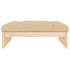 Garden Footstool 120x80 cm Solid Wood Pine