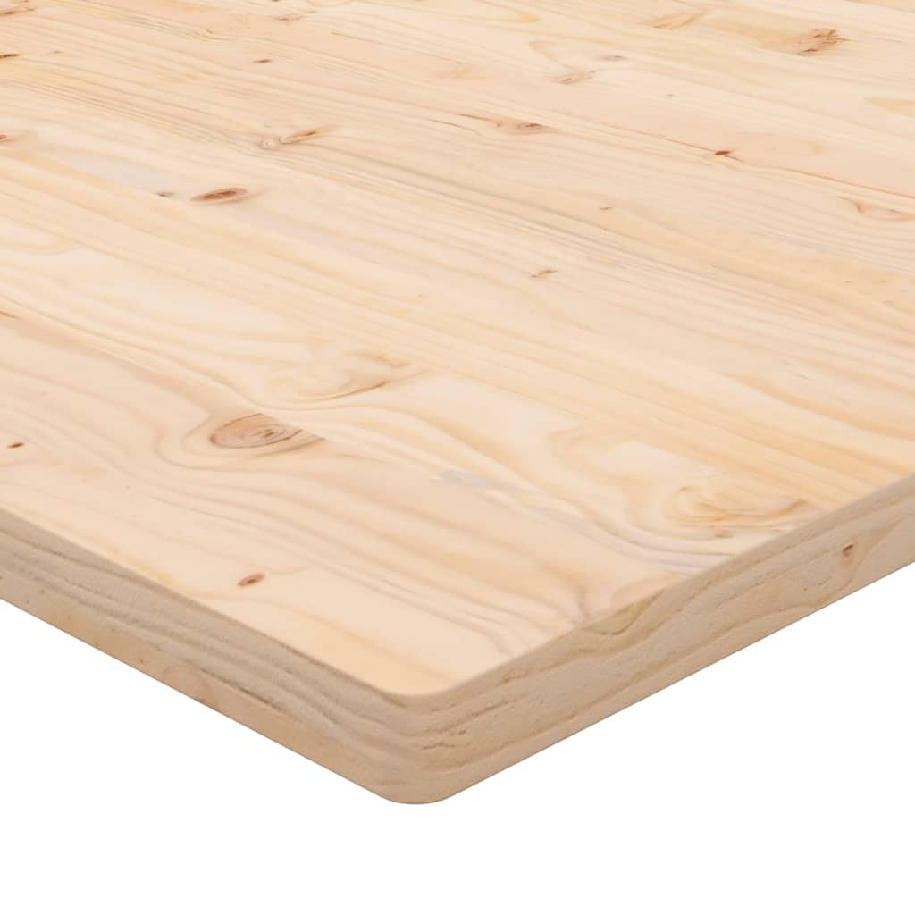 Table Top 50x50x2.5 cm Solid Wood Pine Square