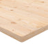 Table Top 50x50x2.5 cm Solid Wood Pine Square