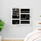 Mirror Jewellery Cabinet with LED Lights Wall Mounted White