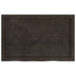 Bathroom Countertop Dark Brown 80x50x4 cm Treated Solid Wood