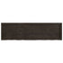 Bathroom Countertop Dark Brown 140x40x4 cm Treated Solid Wood