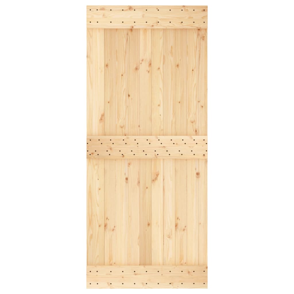 Door NARVIK 90x210 cm Solid Wood Pine