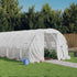 Greenhouse with Steel Frame White 72 m² 24x3x2 m