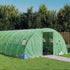 Greenhouse with Steel Frame Green 72 m² 18x4x2 m