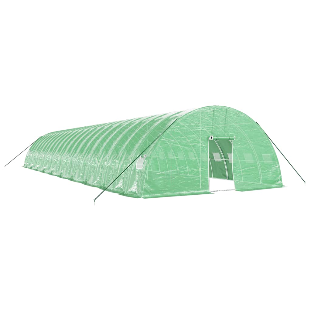 Greenhouse with Steel Frame Green 120 m² 20x6x2.85 m