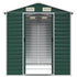 Garden Shed Green 191x215x198 cm Galvanised Steel