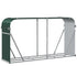 Log Holder Green 180x45x100 cm Galvanised Steel