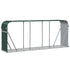 Log Holder Green 234x45x100 cm Galvanised Steel