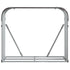 Log Holder Brown 120x45x100 cm Galvanised Steel