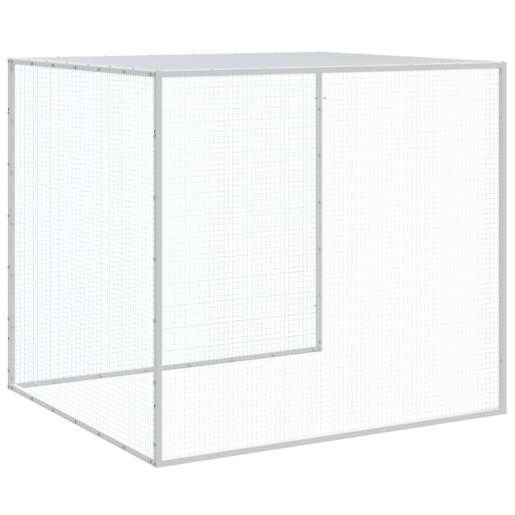 Chicken Cage with Roof Anthracite 1003x98x90 cm Galvanised Steel