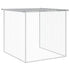 Chicken Cage with Roof Light Grey 1003x98x90 cm Galvanised Steel