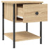 Bedside Table Sonoma Oak 34x35.5x45 cm Engineered Wood