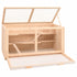 Hamster Cage 89.5x45x45 cm Solid Wood Fir