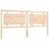 Bed Frame without Mattress 183x203 cm King Solid Wood Pine