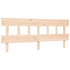 Bed Frame without Mattress 183x203 cm King Solid Wood Pine