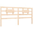 Bed Frame without Mattress 183x203 cm King Solid Wood