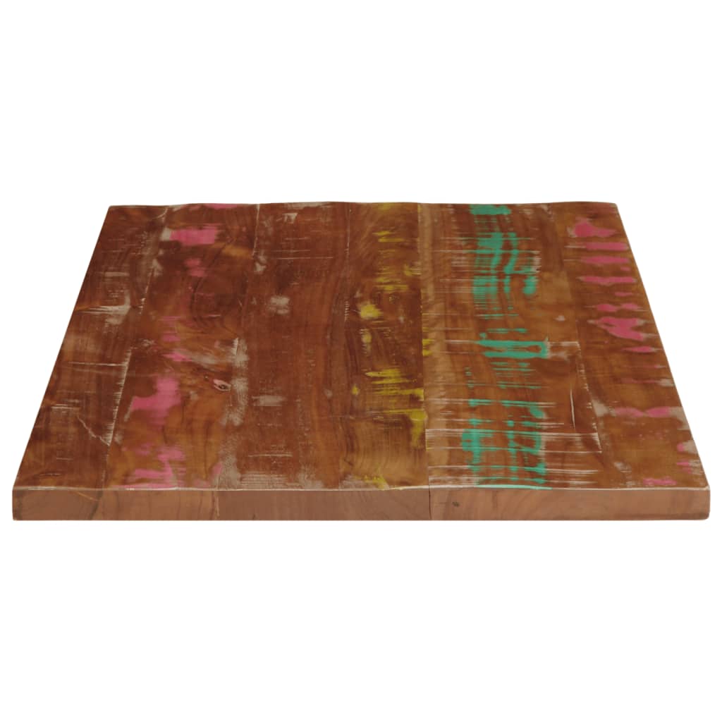 Table Top 90x60x1.5 cm Rectangular Solid Wood Reclaimed