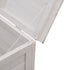 Garden Storage Box White 99x49.5x58.5 cm Solid Wood Fir