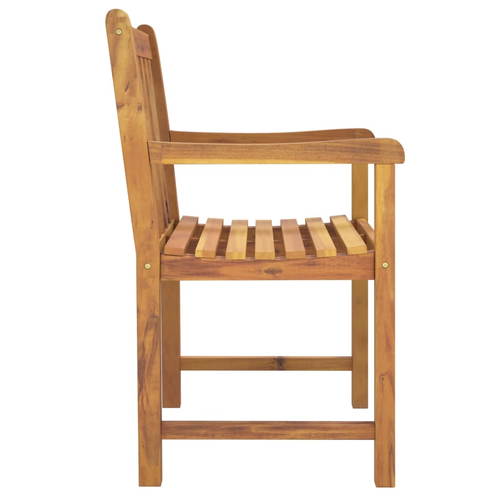 Garden Chairs 8 pcs 56x55.5x90 cm Solid Wood Acacia