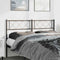 Metal Headboard Black 137 cm Double