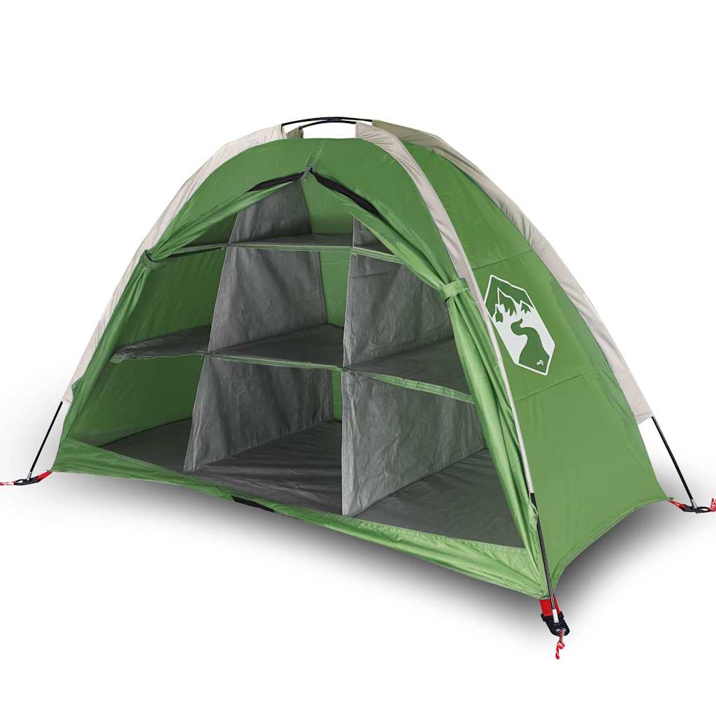 Storage Tent 9 Compartments Green Waterproof