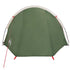 Camping Tent Tunnel 4-Person Green Waterproof