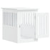 Dog Crate Furniture White 45x62x59 cm Engineered Wood