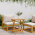 Folding Garden Table 50x36x60 cm Solid Wood Acacia