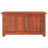 Storage Chest with Lid Brown Solid Wood Acacia