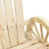 Garden Adirondack Chairs 4 pcs Solid Wood Fir