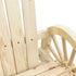 Rocking Adirondack Chairs 2 pcs Solid Wood Fir