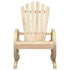 Garden Adirondack Chair Solid Wood Fir