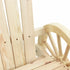 Garden Adirondack Chair Solid Wood Fir