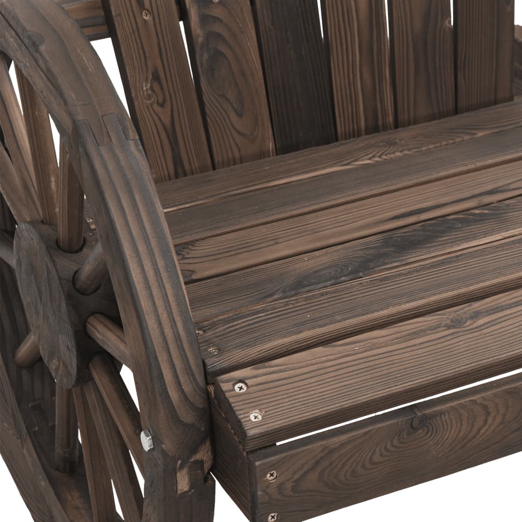 Garden Adirondack Chairs 2 pcs Solid Wood Fir