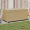 Garden Storage Box Mix Beige 190L Poly Rattan